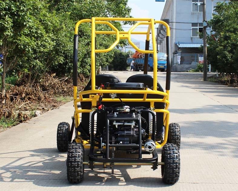 Ukuran Kecil 110CC Go Kart Buggy Kopling Otomatis 3 Kecepatan Gigi Dengan Terbalik