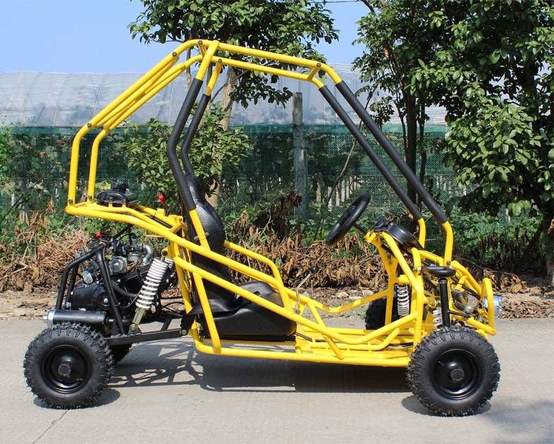 Ukuran Kecil 110CC Go Kart Buggy Kopling Otomatis 3 Kecepatan Gigi Dengan Terbalik