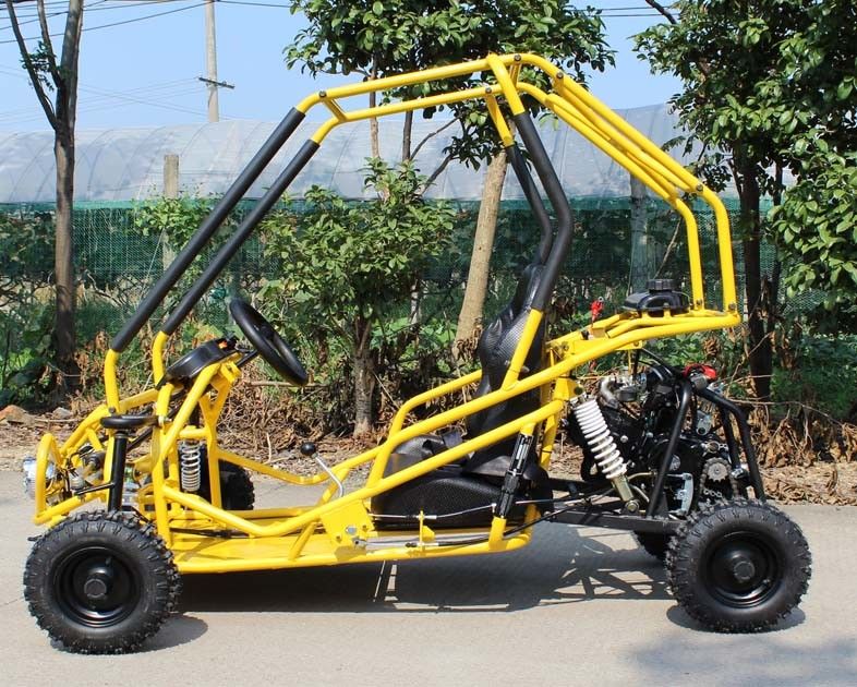 Ukuran Kecil 110CC Go Kart Buggy Kopling Otomatis 3 Kecepatan Gigi Dengan Terbalik
