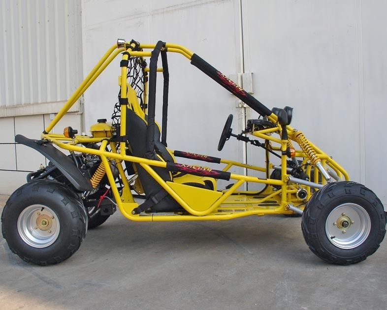 Go Kart Buggy 150CC Ukuran Besar Otomatis Kopling Depan / Rem Cakram Belakang Dengan CVT