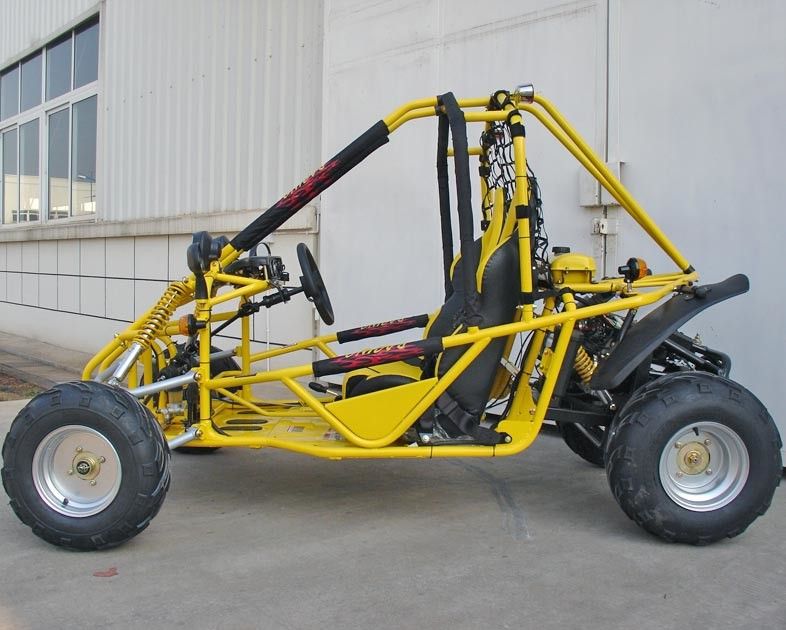 Go Kart Buggy 150CC Ukuran Besar Otomatis Kopling Depan / Rem Cakram Belakang Dengan CVT