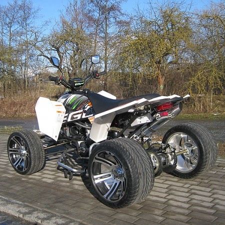 CDI250cc Ekstra Besar Ukuran Balap Pemuda ATV CDI Sistem Mulai Listrik Manual Clutch