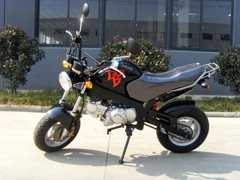 125cc Skyteam Motorcycle Disc Depan Rem Drum Belakang Dengan 4 Speed ​​Gear 7 L Tangki Minyak