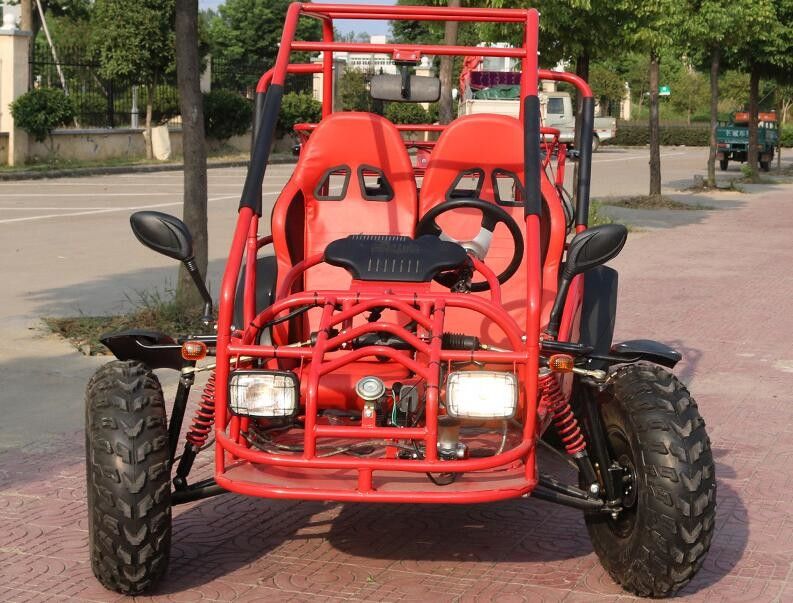 Horizontal Type Go Kart Buggy 4 Stroke Air Cool 4 Seater Depan / Rem Belakang