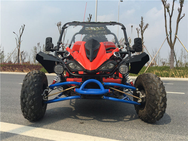 Horizontal Single Cylinder 2 Seater Off Road Go Kart 11.1 HP Dengan Baterai 12V 9AH
