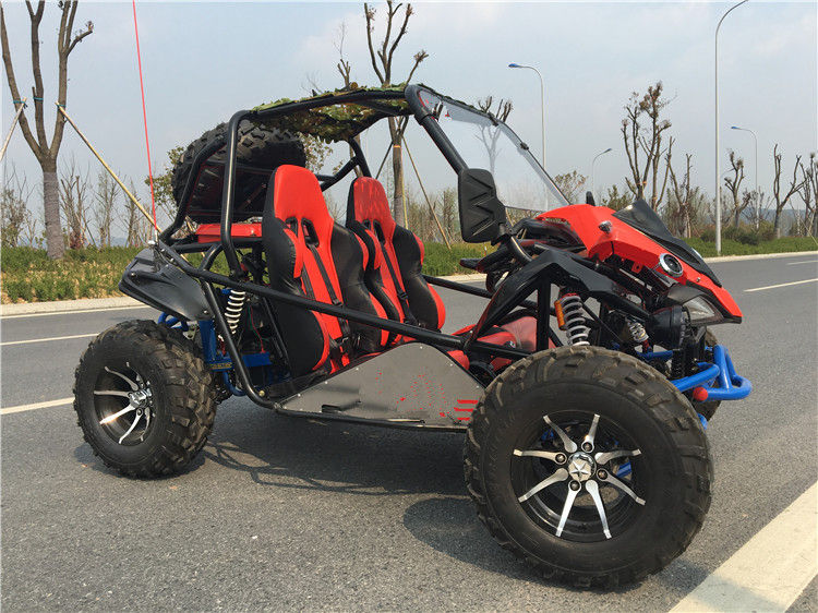 Horizontal Single Cylinder 2 Seater Off Road Go Kart 11.1 HP Dengan Baterai 12V 9AH