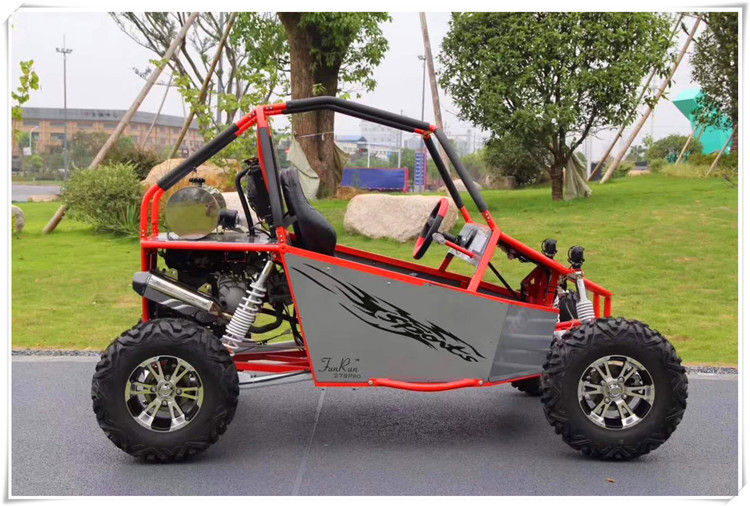 CVT 300cc Otomatis 21.46hp Listrik Off Road Go Kart 60mile / H Dengan Rim Aluminium