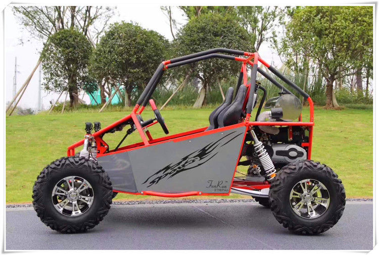 CVT 300cc Otomatis 21.46hp Listrik Off Road Go Kart 60mile / H Dengan Rim Aluminium