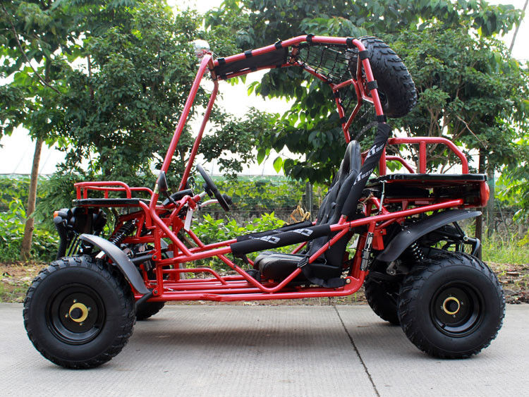 Horizontal Single Cylinder 200cc Dewasa Go Kart 80km / H Dengan Sistem Pengapian CDI
