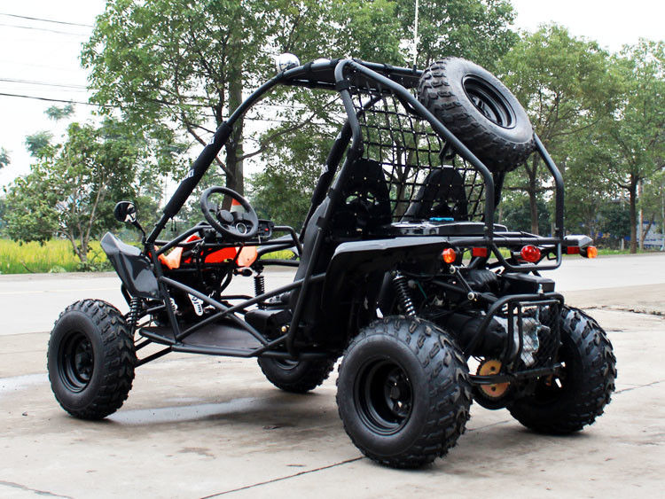 Dual Shock Air Cooled 2 Seater Off Road Go Kart Dengan Belt Drive + Chain Drive