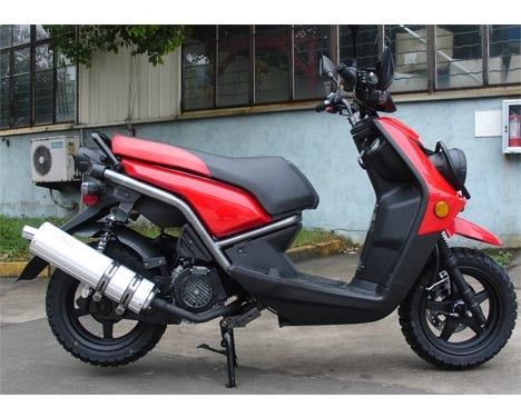 Kopling Otomatis 150CC Dewasa Motor Scooter 4 Stroke Scooter CVT 8.5nm / 4000rpm