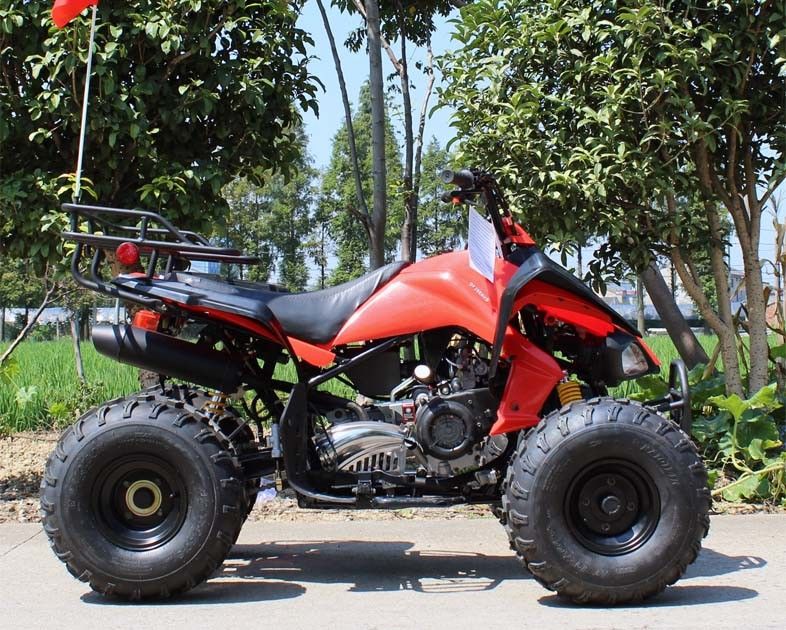 13.9HP Air Cooled Youth Racing ATV 200cc 4 Wheeler Dengan Rem Cakram Belakang