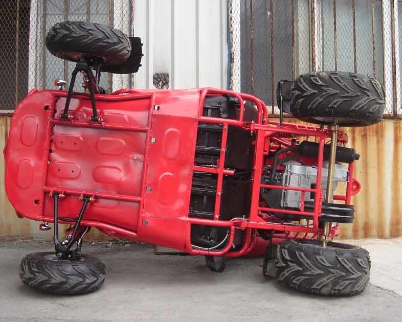 Ukuran Penuh Go Kart Buggy Air Cooled 150cc Cvt Dengan Chain Drive