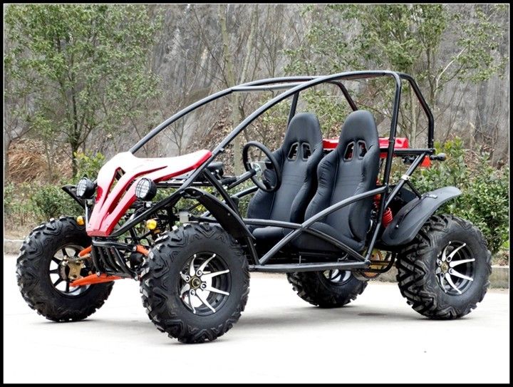 250cc Go Kart Dune Buggy Racing Kart Untuk Dewasa Dengan 2 Lampu Kepala Besar