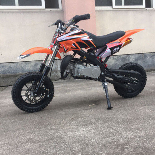 70CC 1P47FMD Satu Silinder Udara Didinginkan Sepeda Motor Sepeda Motor Dengan Depan / Belakang Drum
