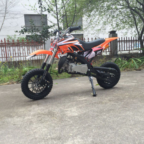 70CC 1P47FMD Satu Silinder Udara Didinginkan Sepeda Motor Sepeda Motor Dengan Depan / Belakang Drum