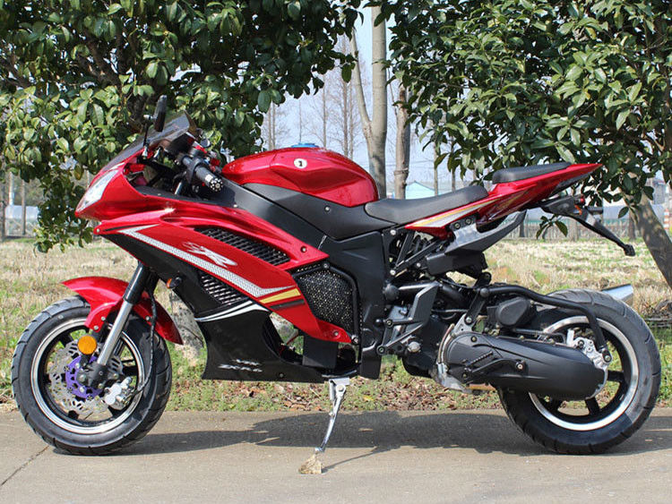 Tipe Horizontal Berpendingin Udara Sepeda Motor Bertenaga Listrik 4-Tak 150cc