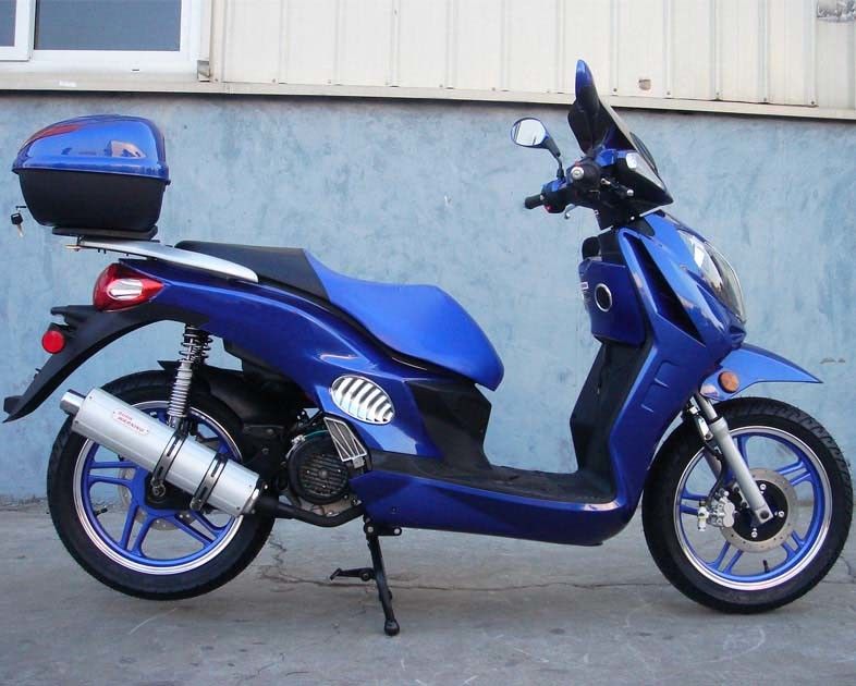150CC Satu Silinder Udara Keren Dewasa Skuter Motor 4 Stroke Scooter Kopling Otomatis