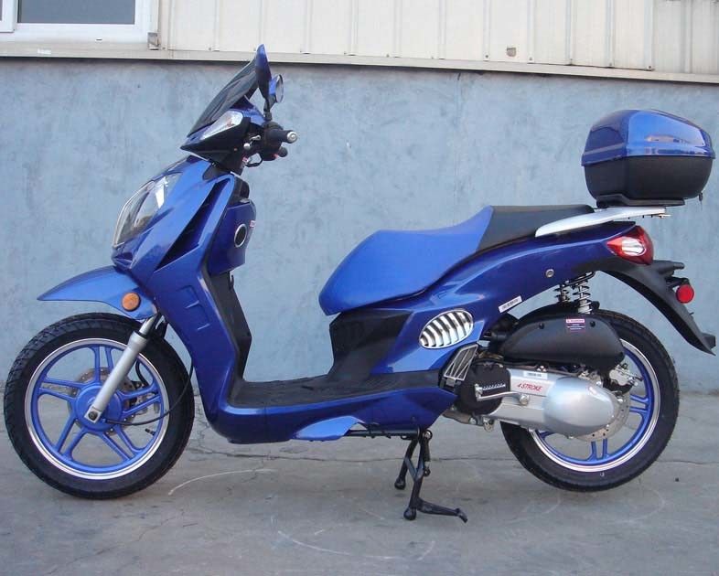 150CC Satu Silinder Udara Keren Dewasa Skuter Motor 4 Stroke Scooter Kopling Otomatis