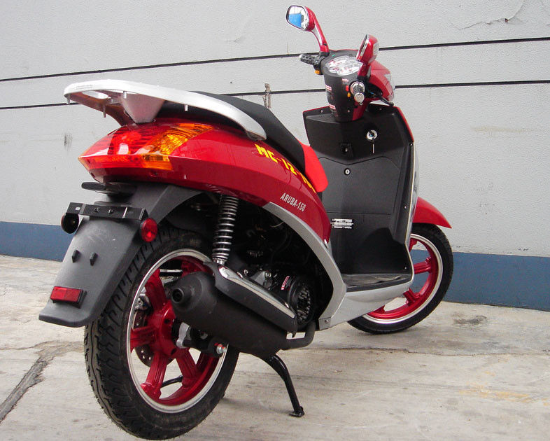 16 Inch Ban Dewasa Gas Scooter 150cc Belakang Brum Brake Cvt Mesin Udara Didinginkan
