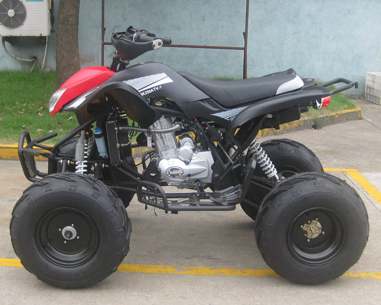 Ukuran Besar Off Road Motorcycle Air Shock Aluminium Pipa Knalpot Dengan Ban Besar