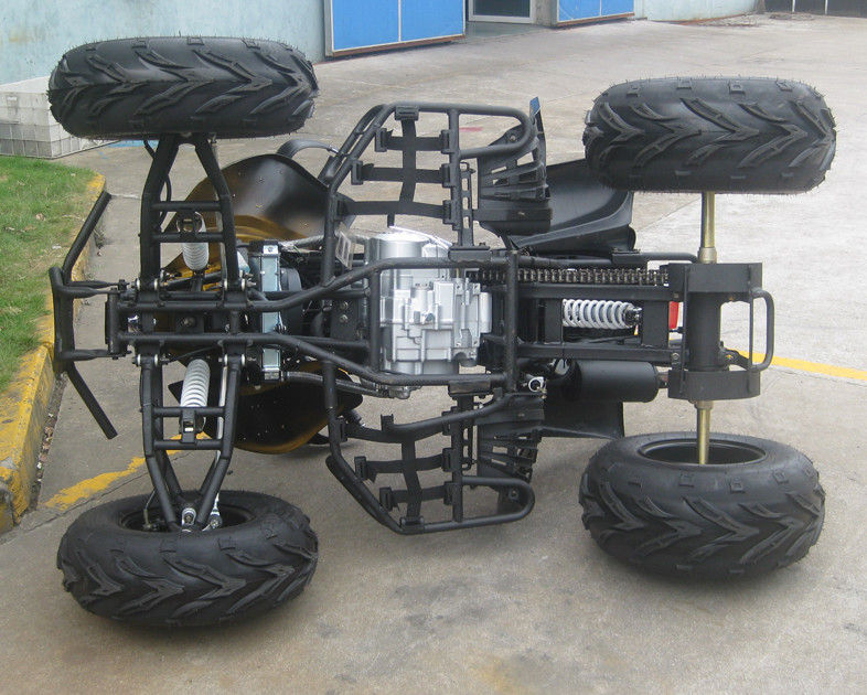 Ukuran Besar Off Road Motorcycle Air Shock Aluminium Pipa Knalpot Dengan Ban Besar