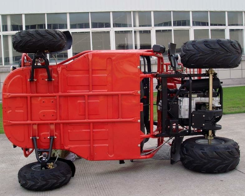 150cc Go Kart Buggy Shock Belakang Otomatis Dune Buggy Electric Double / Single A - Arm
