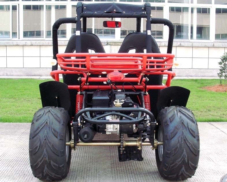 150cc Go Kart Buggy Shock Belakang Otomatis Dune Buggy Electric Double / Single A - Arm