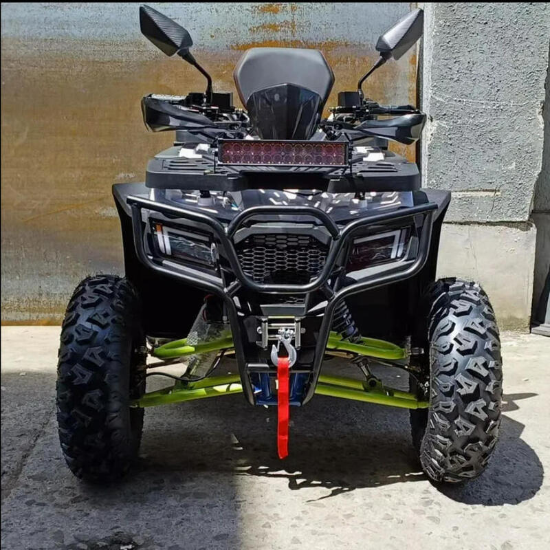 ATV 200cc 300cc Terlaris Quad Bike Mesin Bertenaga Tiongkok Populer Roda Rem Transmisi Otomatis