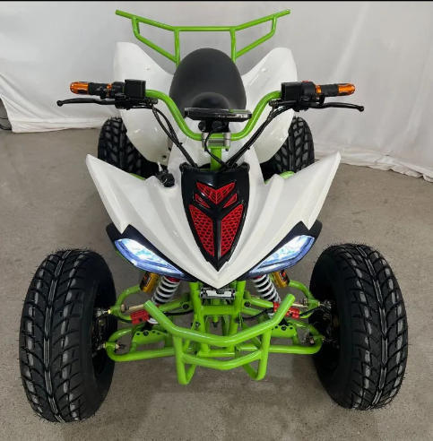 ATV Listrik 72V 2000W, Merek Tiongkok, Roda 10
