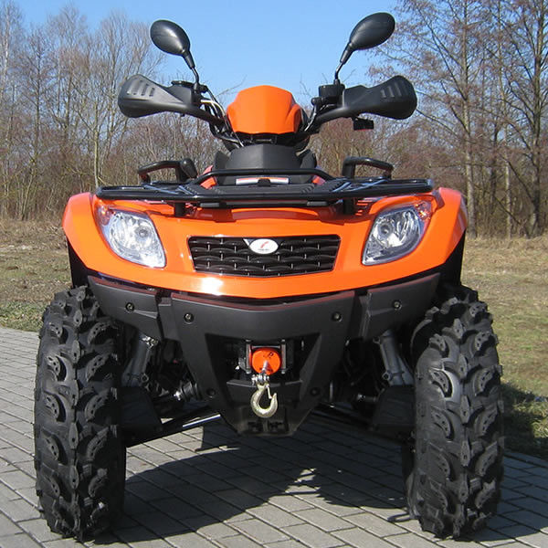Air Didinginkan 22 KW Kendaraan Utilitas ATV 4 Stroke 600 EFI 4 X 4 Engine