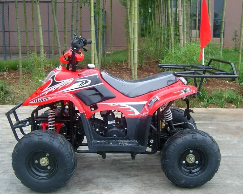 Depan Lengan Ayun Ganda 70cc ATV Quad Bike 80KG Pemuatan Maks. Kinerja Tinggi