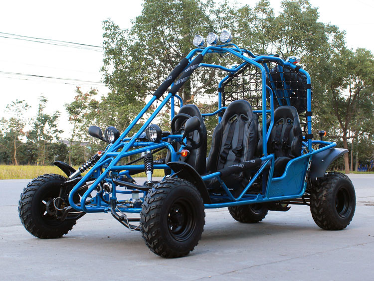 Single Cylinder Horizontal Type Dewasa Off Road Go Kart 4 Seater Kapasitas Bahan Bakar 10L