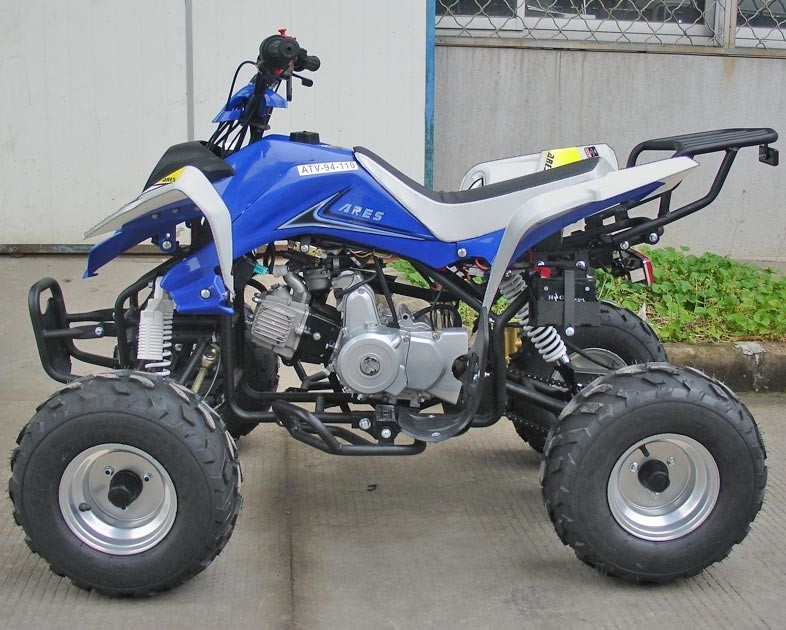 Kopling Otomatis Atv Remaja 4 Roda 45km / H Kecepatan Maksimum 70CC 90CC 110CC CDI Ignition