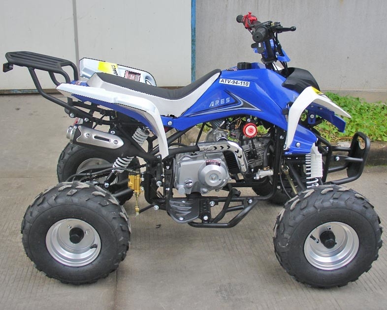 Kopling Otomatis Atv Remaja 4 Roda 45km / H Kecepatan Maksimum 70CC 90CC 110CC CDI Ignition