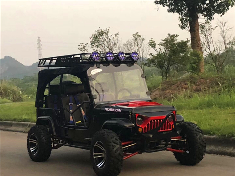 4 Kursi Go Kart Buggy Dewasa Toyota Jeep Go Kart 300cc Dengan Transmisi Otomatis