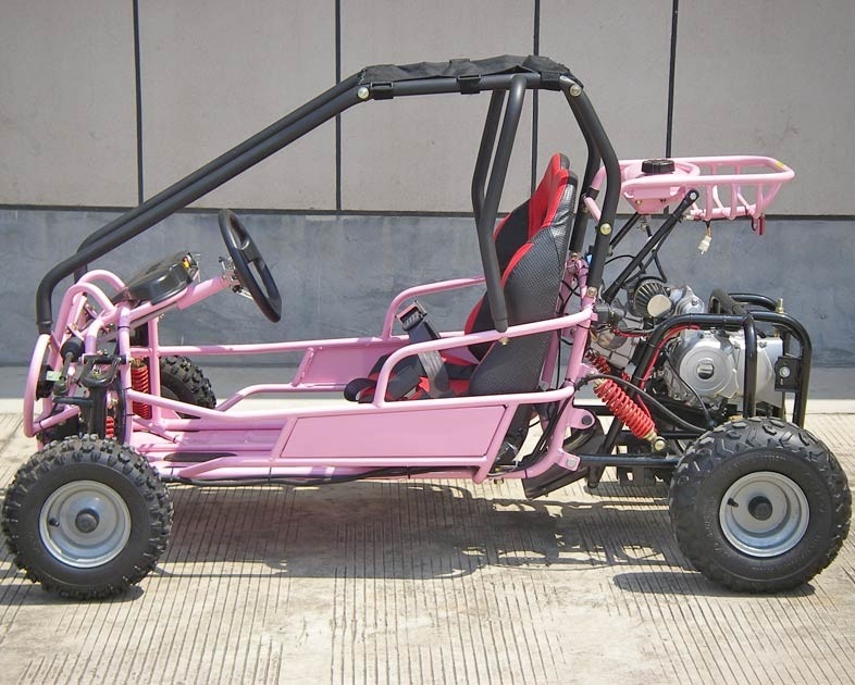 Operasi Rem Kaki Go Kart Buggy 4 Stroke CTV Electric Mulai Otomatis Dengan Terbalik